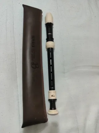Flauta Yamaha con funda