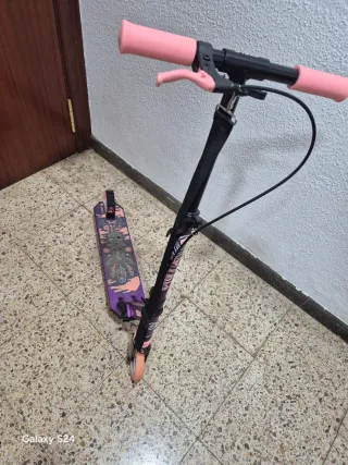 Patinete y Monopatín Infantil Rosa