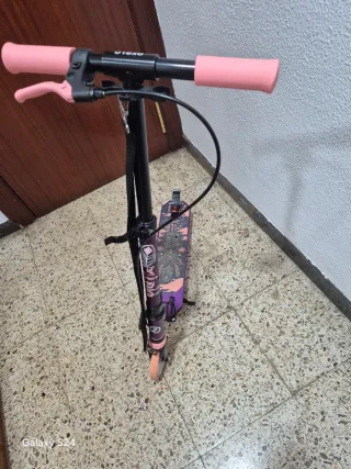 Patinete y Monopatín Infantil Rosa