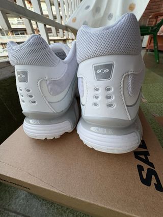 Salomon Zapatillas Deportivas Grises y Blancas