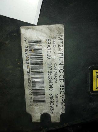 Fiat otolp641640 motor completo 188a7000 punto 1.9