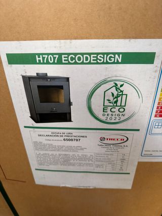 Estufa Leña Modelo Hogar 707 EcoDesign