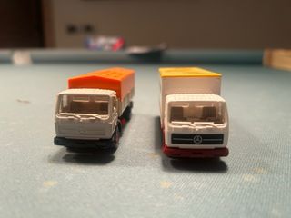 Lotto 2 camioncini scala 1:87