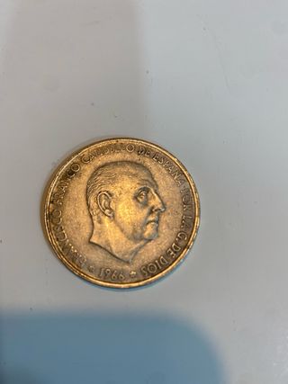 Moneda 100 pesetas 1966