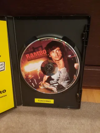 DVD Rambo Acorralado e Instinto
