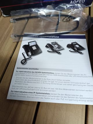 AGFEO STE 40 Equipo de conmutación telefónica Blanco