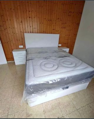 Canapés completos con colchón viscoelástico