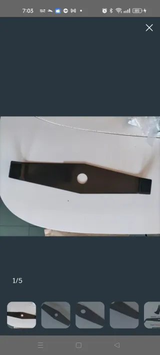 Cuchilla desbrozadora NUEVA 310mm