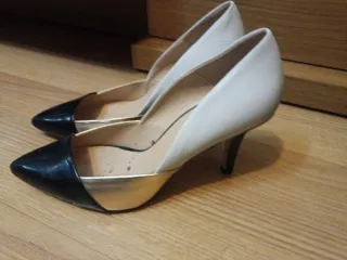Lote 2 pares Zapatos de tacón salón talla 40