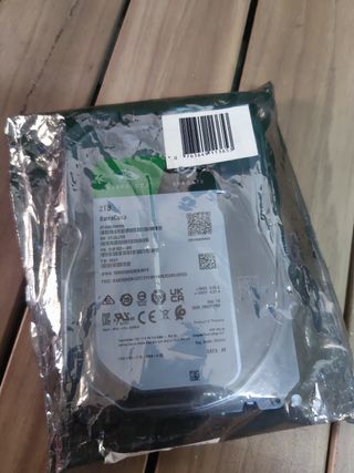 Disco Duro Seagate BarraCuda 3.5" 2TB SATA 3