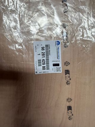 9828142980 Soporte Matrícula DS3 Crossback