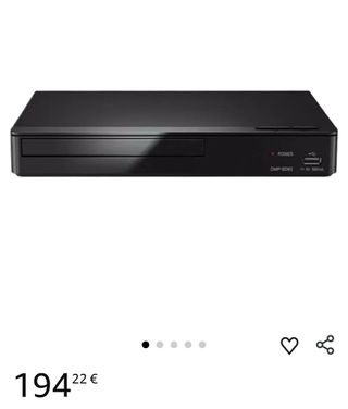 DMP-BD83GK-K Reproductor De BLU-Ray HD DVD CD HDMI FáCil De Usar