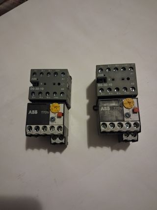 Contattore ABB B6-30-10 + Relè T7DU