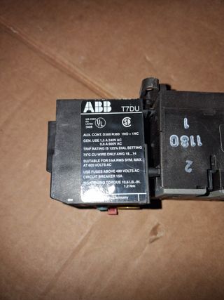 Contattore ABB B6-30-10 + Relè T7DU
