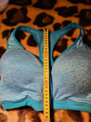 Sujetador deportivo Crivit con cremallera