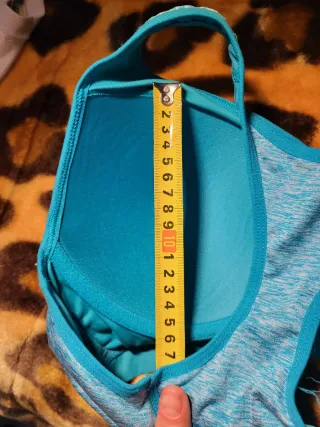 Sujetador deportivo Crivit con cremallera