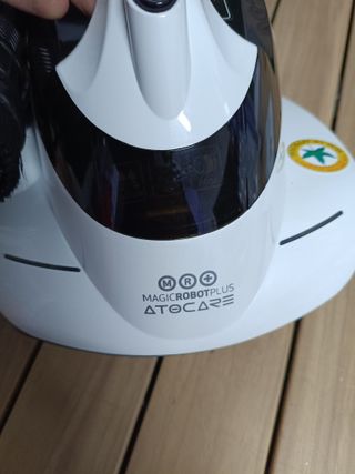 Aspirador de Mano, sin bolsa, 600 W, 1.5 litros, Blanco