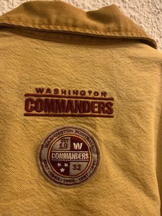 Chaqueta NFL Washington Commanders Beige