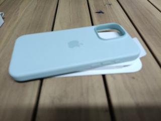 Funda de silicona con MagSafe para el iPhone 16 Pro Max - Aguamarina