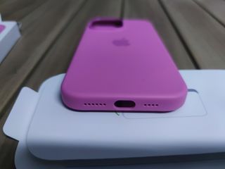 Funda de silicona con MagSafe para el iPhone 16 Pro Max - Peonía