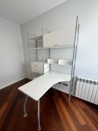 Escritorio modular blanco