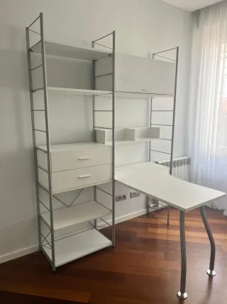 Escritorio modular blanco