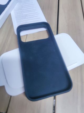 Funda de silicona con MagSafe para el iPhone 17 Pro Max - Negro