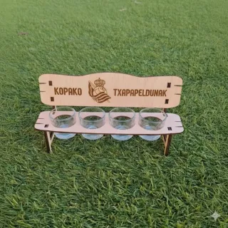 Banco chupitos personalizado