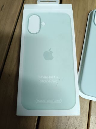 Funda de silicona con MagSafe para el iPhone 16 Plus - Aguamarina