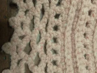 Coperta lana rosa antica
