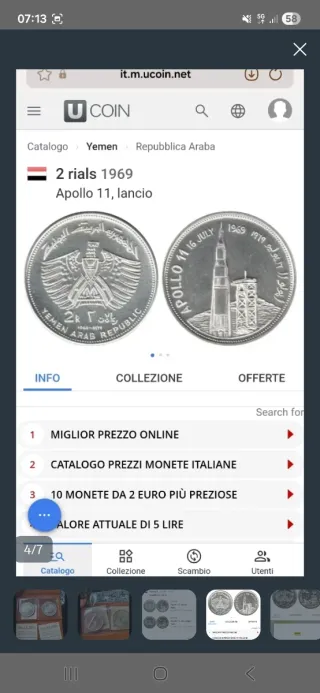 Set 2 Monete Argento Repubblica Araba Yemen 1969