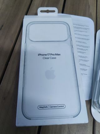 Apple Funda transparente con MagSafe para el iPhone 17 Pro Max