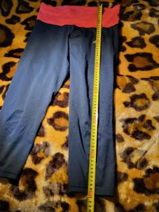 Mallas Adidas Climalite Negro/Naranja