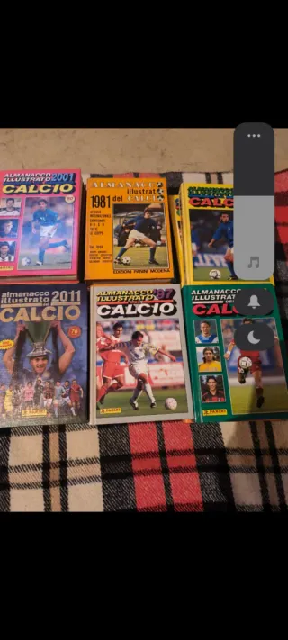 Almanacchi Calcio Panini 20 libri....