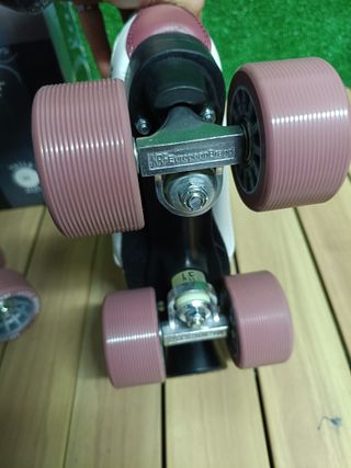 Krf Patín Retro Zone Blancos Talla 35