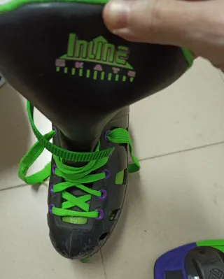 Patines en línea y protecciones