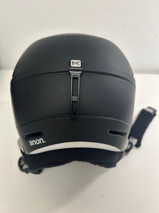 Casco de Nieve Negro