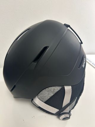 Casco de Nieve Negro