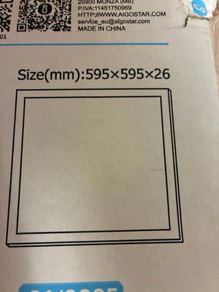 Panel LED Aigostar 5600lm 50W 6500K