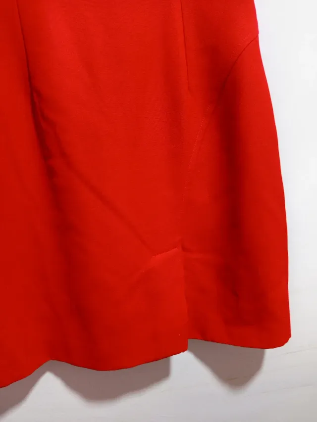 Vestido y torera Bocetto rojo