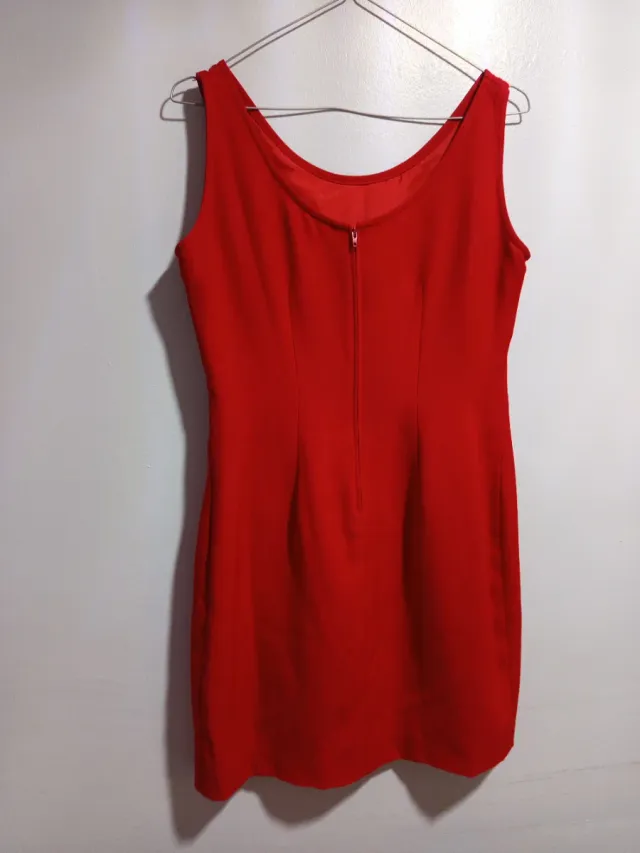 Vestido y torera Bocetto rojo