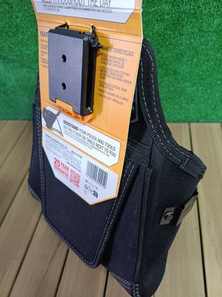ToughBuilt - Bolsa organizadora para herramientas con múltiples bolsillos - Resistente, de primera calidad, duradera - Cinturones de trabajo y cubo con ClipTech™ patentados