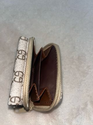 Monedero Gucci Beige