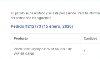 Placa base GIGABYTE B760M AORUS ELITE WIFI6E GEN5