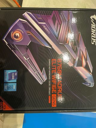 Placa Base GIGABYTE B760M AORUS ELITE WIFI6E GEN5