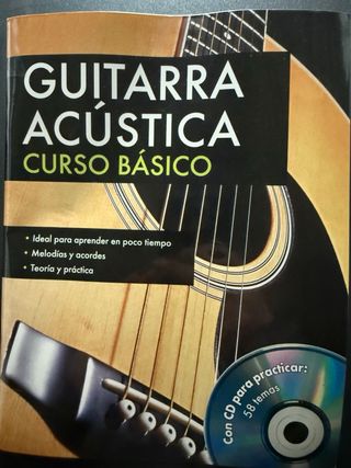 Lote 3 libros guitarra acústica