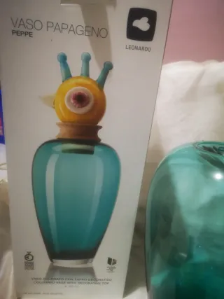 Jarrón decorativo Leonardo Papageno