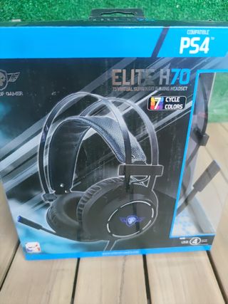 Auricolari Gaming Spirit Of Gamer Elite-H70 USB Nero