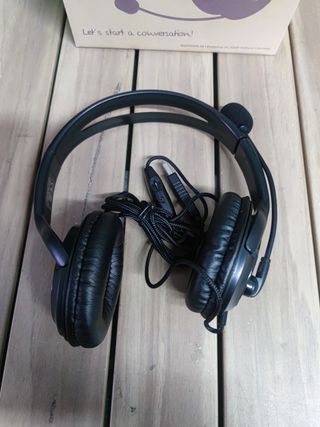 Auricolari TERRA JP-HS1000, cavo USB tipo A da 1,8 m, auricolari imbottiti (JP-TERRA HS1000)