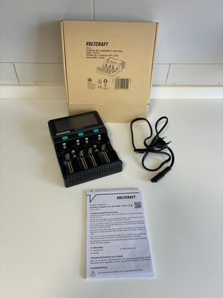 Caricabatterie VOLTCRAFT IPC-4 per batterie cilindriche